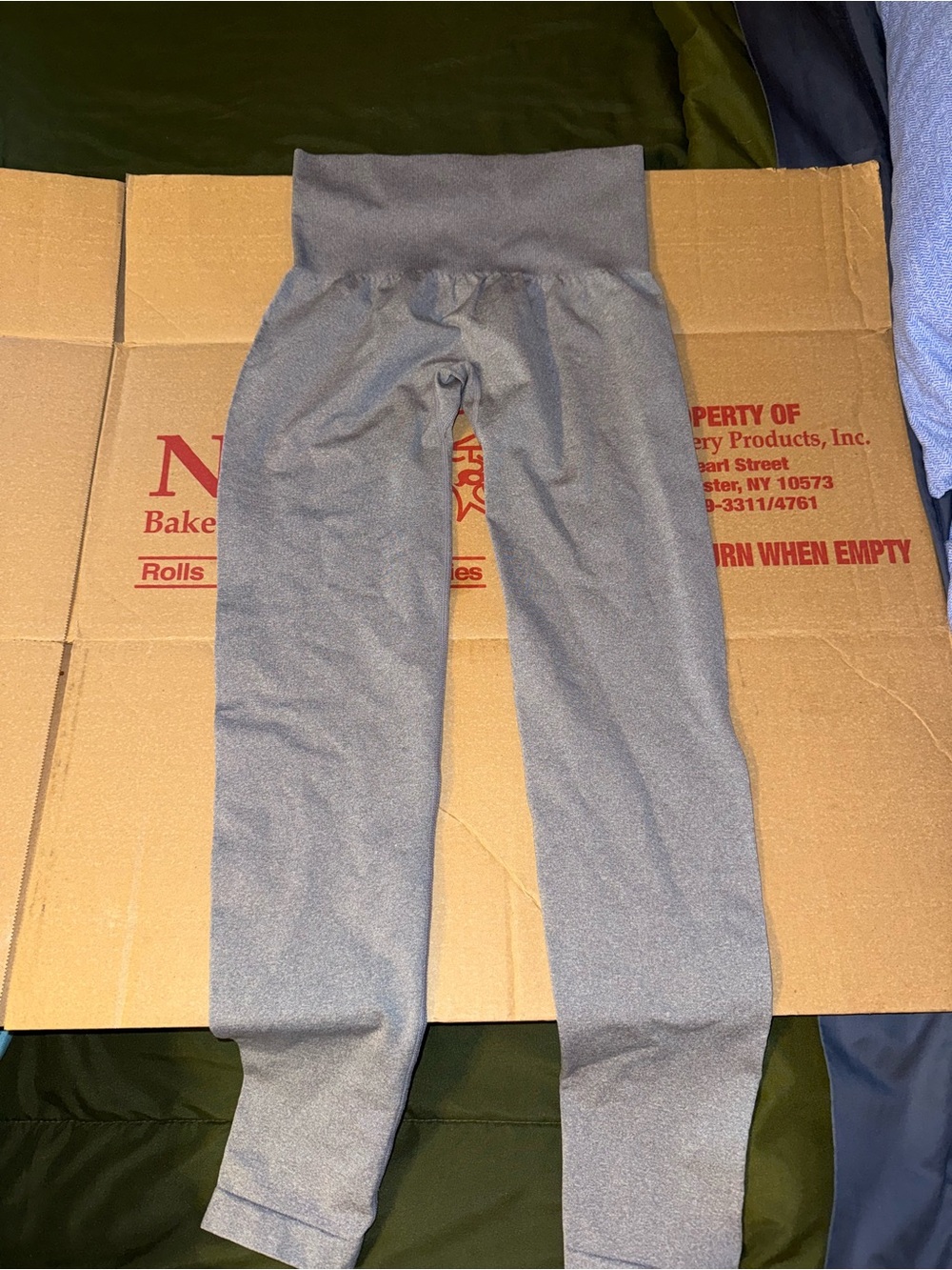 High-Waist nvgtn Gray Active Leggings